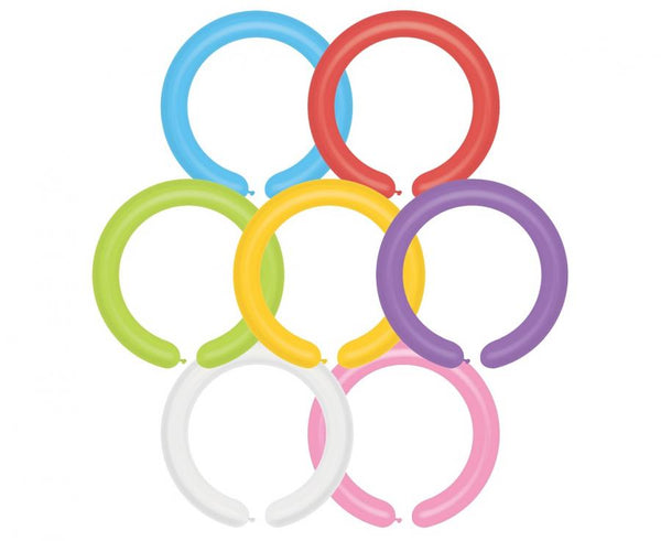 Baloni Lateks - Modelirni baloni mix barv, premer 5 cm