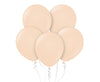 Balon iz lateksa, nude barva , 30cm, 10 balonov