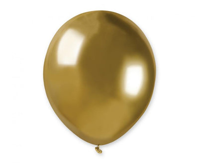 Baloni iz lateksa - Shiny zlata barva, 13cm