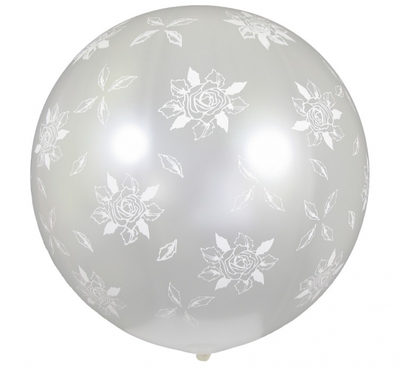 Jumbo balon - Rože, 80cm