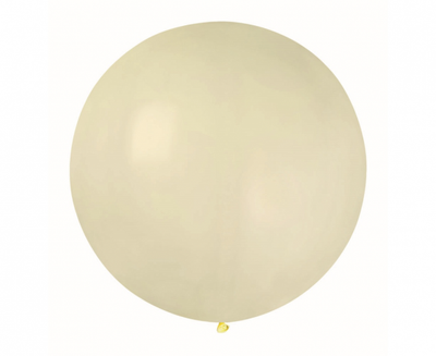 Jumbo balon - Pastel Light Cream, 60 cm