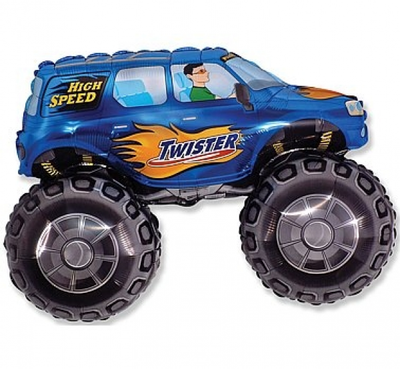 Balon folija - Twister car, 35cm