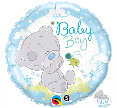 Balon folija za baby shower - Baby boy medvedek