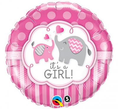 Balon folija - It's a girl, 46cm