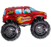 Balon folija - Twister car, rdeča barva