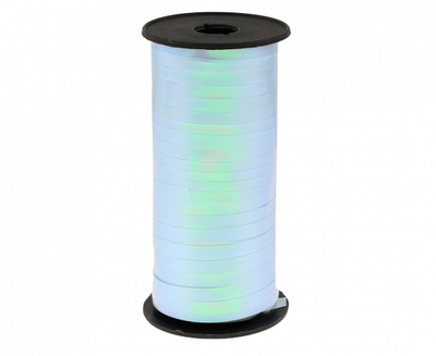 Trak za balone 92m, iridescent svetlo modra barva