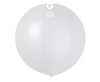 Jumbo balon - White Metalik