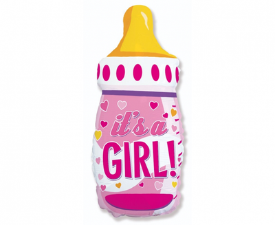 Balon za rojstvo otroka "It's a girl", 80cm