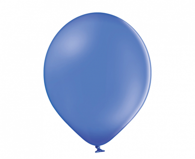 Baloni iz lateksa - Cornflower modra barva, 30cm