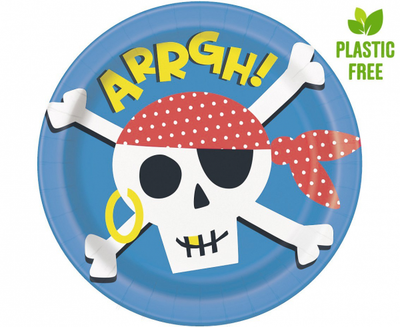 Papirnati krožniki -Arrgh, 23cm