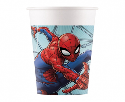 Papirnati kozarci - Spiderman, 8 kos - Mojbalon
