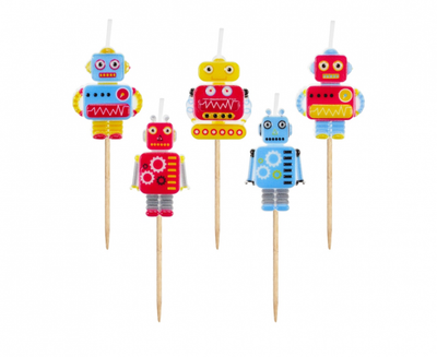 Svečke za torto - Robot