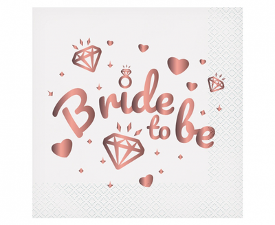 Papirnate serviete - Bride To Be