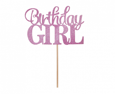 Topper za torto - Birthday Girl