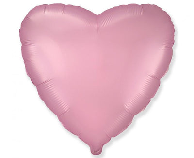 Balon folija - Srce, pastel pink barva - Mojbalon