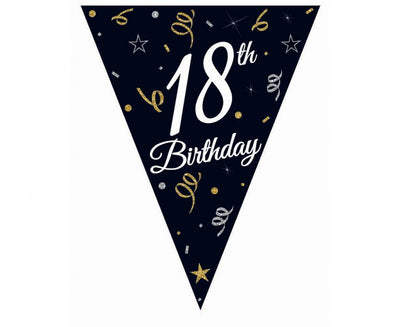 Girlanda zastavice - 18th Birthday