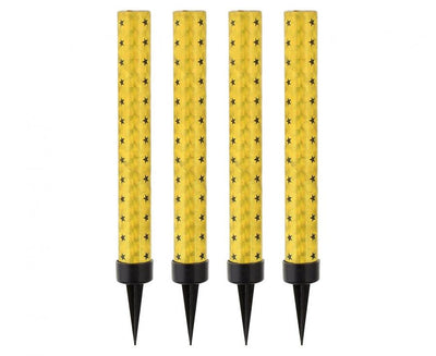 Fontana za torto, 12cm, 4 kom, zlata barva - Mojbalon
