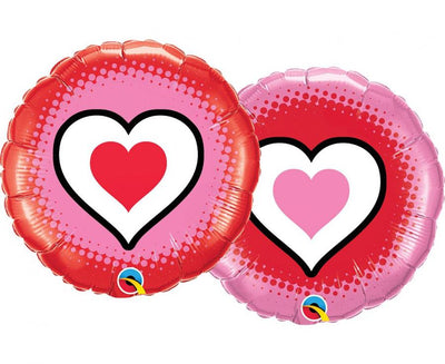 Balon folija - Only hearts