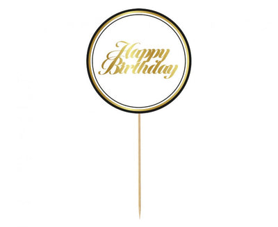 Topper za torto - Happy Birthday, 20cm