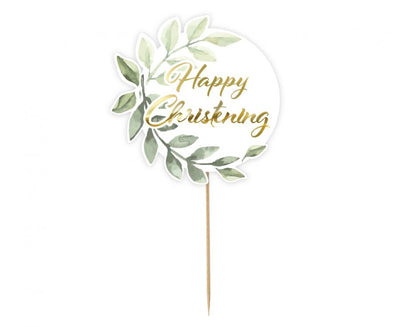 Topper za torto - Happy Christening