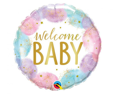 Balon folija - Welcome baby, 46cm