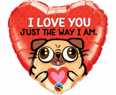 Balon folija - I love you just the way I am