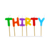 Svečke za torto za 30. rojstni dan
