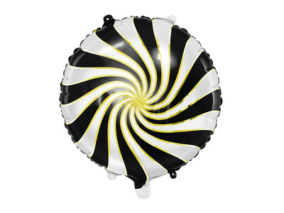 Balon folija - Candy, črna barva