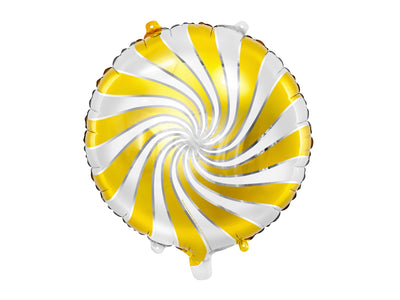 Balon folija - Candy, zlata barva