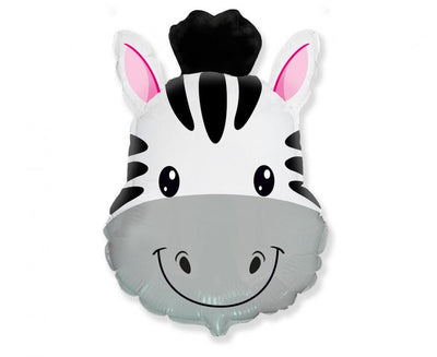 Balon folija - Zebra, tema divje živali, 35cm