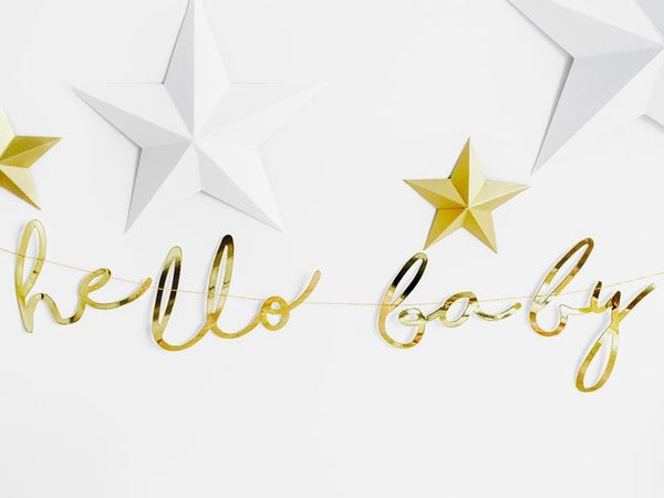 Viseč napis – Hello Baby