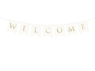 Viseč napis Welcome, 15 x 95cm - Mojbalon