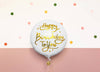 Balon folija za rojstni dan Happy Birthday, 35cm