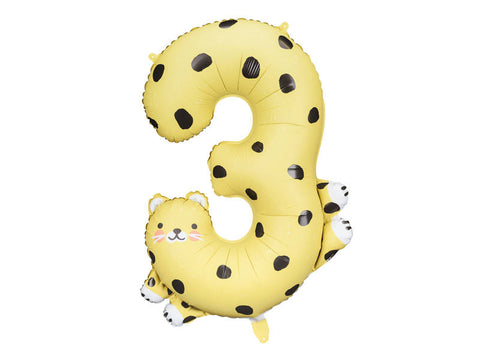 Folijski balon Številka 3, Gepard