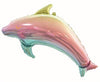 Balon folija Delfin, roza barva, 93cm - Mojbalon