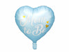 Balon folija - Mom to be, modra barva