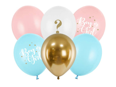 Balon iz lateksa - Boy or Girl, 6 kom