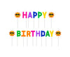 Svečke zo torto - Happy Birthday