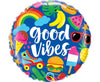 Balon folija "Good vibes", 46cm - mojbalon baloni