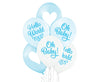 Baloni iz lateksa za baby shower Oh Boy, 30cm, 6 balonov