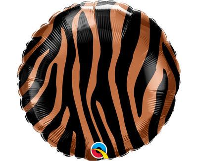 Balon folija z motivom tigrovih črt, 45cm - Mojbalon
