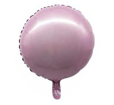 Balon okrogle oblike, roza barva, 34cm - mojbalon