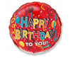 Balon folija za rojstni dan "Happy Birthday to you", 45cm