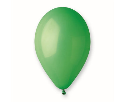 Baloni iz lateksa - Zelena barva, 30cm
